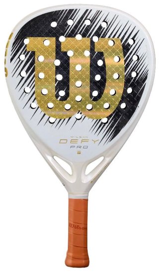 Pala Wilson Defy Pro V1 Blanca Oro