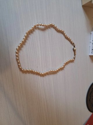 Collar de perlas antiguo