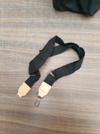 Bolso Tote Lona Negro