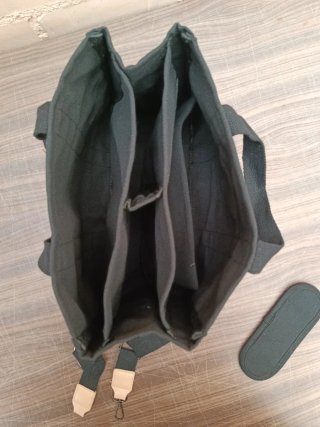 Bolso Tote Lona Negro