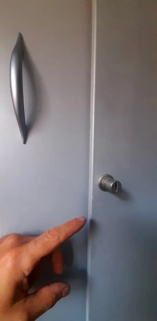 Armario bajo de oficina, metálico gris