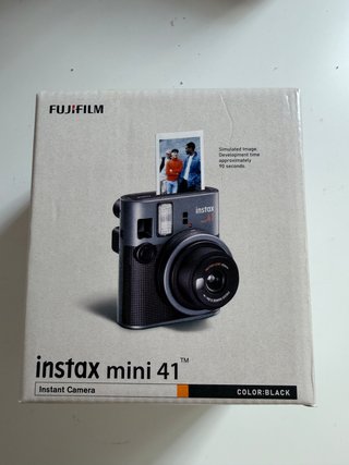 Cámara Instantánea Fujifilm Instax Mini 41 Negra