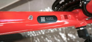 Bicicleta Rockrider Roja + casco.