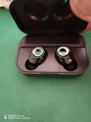 Auricolari Bluetooth Ranrao YD03 Nero/Argento