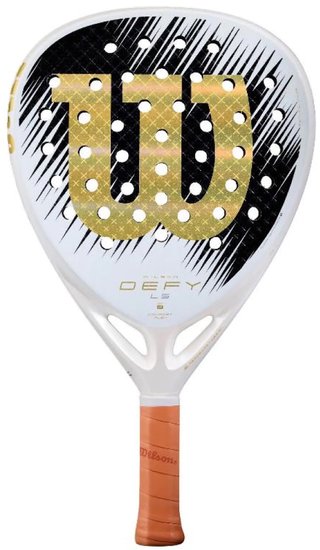 Pala Wilson Defy LS V1 Blanco y Oro