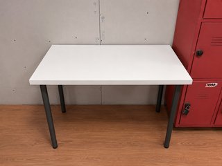 Mesa de oficina/comedor blanca 120x80 cm