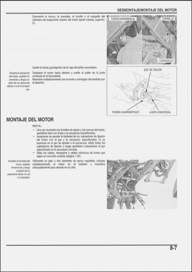 Manual Taller Honda NT 700 VA '2017