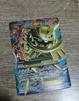 Carta Pokémon M Steelix EX Megaevolución
