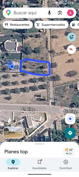 Se vende terreno