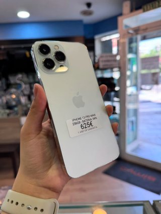 iPhone 13 Pro Max 256GB Plata 94% Batería GARANTIA