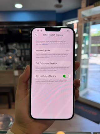 iPhone 13 Pro Max 256GB Plata 94% Batería GARANTIA