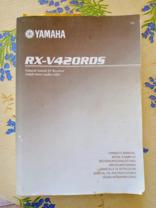 Amplificador Yamaha + conjunto altavoces Sony