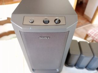 Amplificador Yamaha + conjunto altavoces Sony