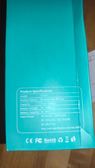 Calentador Leche Portátil USB