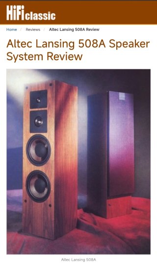 Altec Lansing 508 Altavoces Marrones