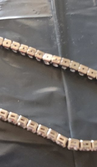 Pulsera Tenis Plata