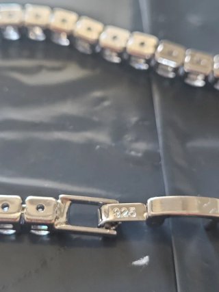 Pulsera Tenis Plata