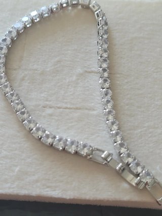 Pulsera Tenis Plata