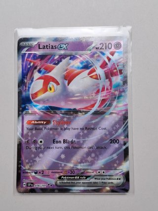 Carta Pokémon Latias EX 076/191