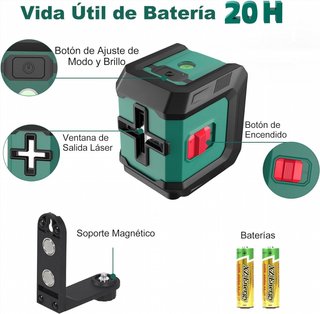 HYCHIKA B0D5CX7SFL láser verde 15M 3 brillos