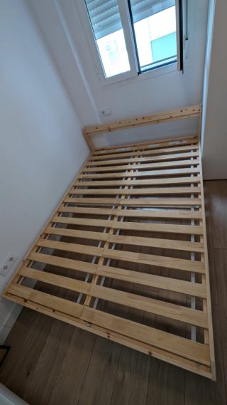 Estructura cama NEIDEN + somier láminas