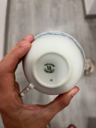 Vajilla Vista Alegre Porcelana y Oro, gran lujo