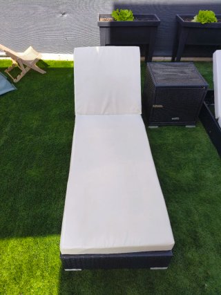 Conjunto Hamacas y Mesa Jardín