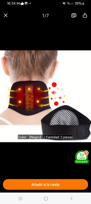 producto para masaje de cervicales