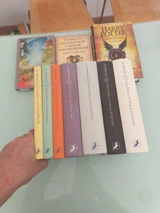 Colección de libros de Harry Potter