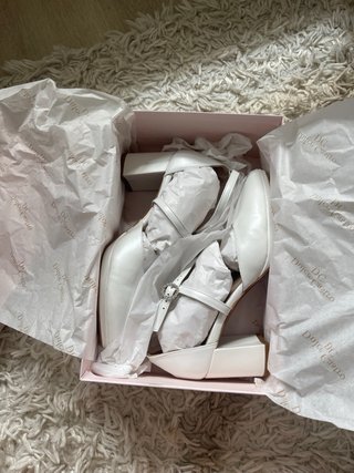 Zapatos de Novia Dulce Castro Blancos