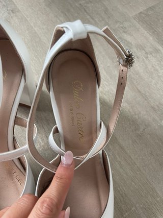 Zapatos de Novia Dulce Castro Blancos