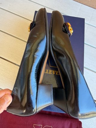 Valleverde Scarpe Donna Nere con Gioiello