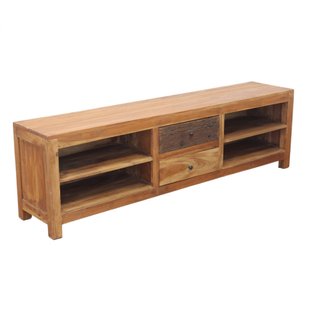 Mobile Porta TV 2 Cassetti 4 Vani  Legno Massello