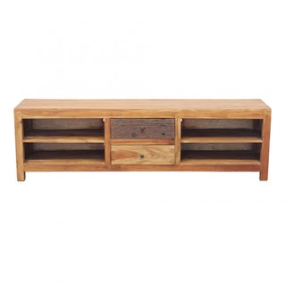Mobile Porta TV 2 Cassetti 4 Vani  Legno Massello