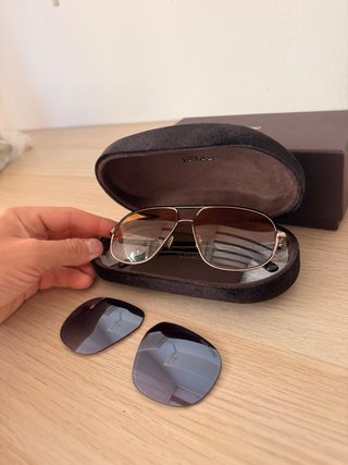 Gafas de sol Tom Ford Originales Negro/Dorado