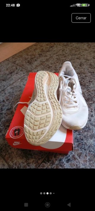 Zapatillas Nike Talla 39 Blancas