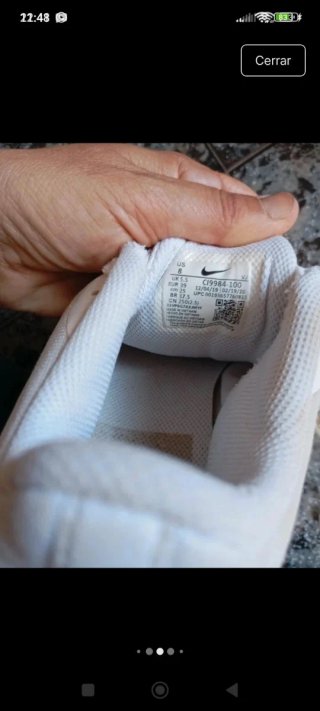 Zapatillas Nike Talla 39 Blancas