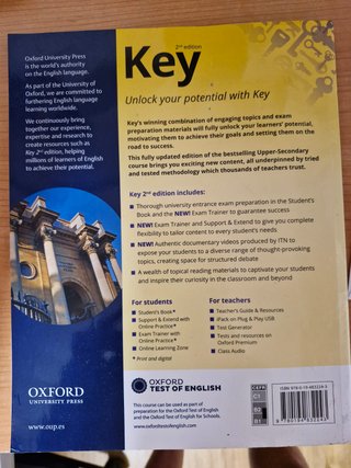 Key Bachillerato 2e 1 Student Book (Spain)