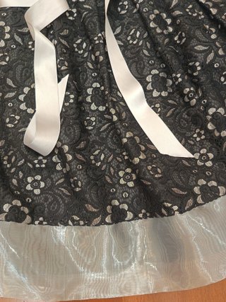 Elegante abito da cerimonia Cannella - Nero e Arge
