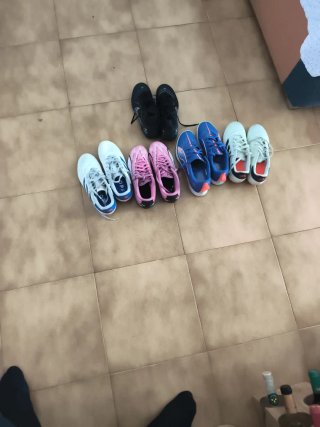 Botas de fútbol niño Talla 38 (5 pares)