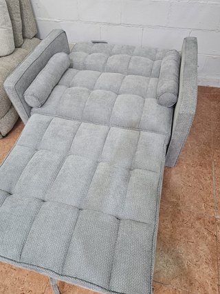 Sofá Cama 1 Plaza Gris