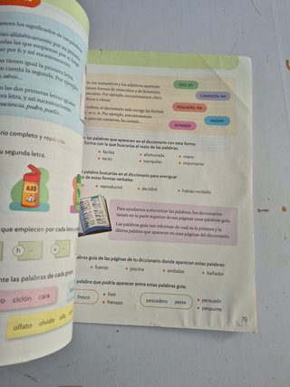 Lengua castellana, 3 Primaria