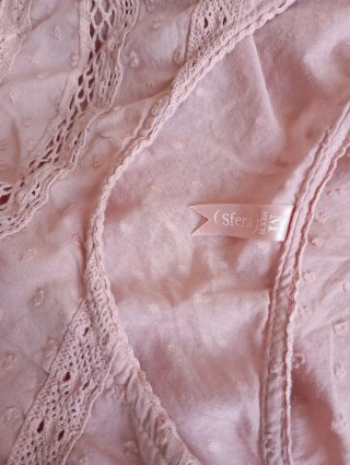 Camisón corto rosa de mujer talla M
