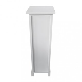 Mobiletto Bagno 3 Ripiani 1 Cassetto 21x21x70 cm