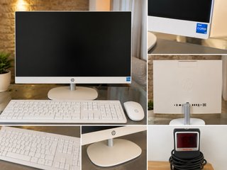 HP All-in-One 24” HP  2 lectores de códigos