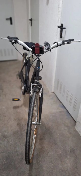 Bicicleta negra