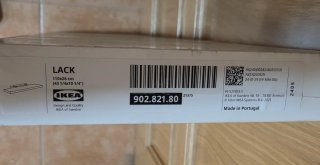 Estante pared IKEA LACK Blanco