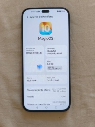 Honor 200 Lite 16/256gb