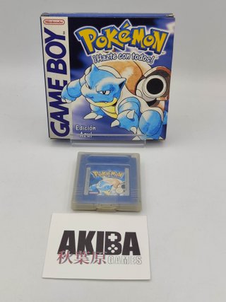 Pokémon Azul Game Boy Nintendo PAL