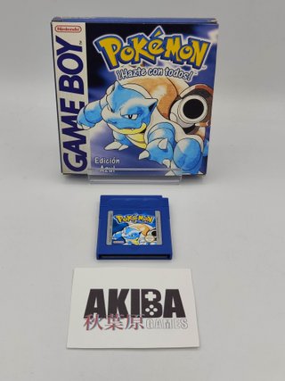 Pokémon Azul Game Boy Nintendo PAL